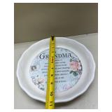 Abbey Press Grandma Blessing Decorative Plate