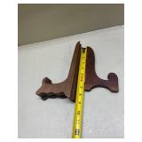 Wooden Folding Plate Display Stand