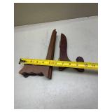 Wooden Folding Plate Display Stand