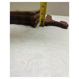 Wooden Folding Plate Display Stand