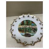 California Souvenir Decorative Plate Collection