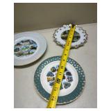 California Souvenir Decorative Plate Collection