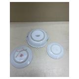 State Souvenir Collector Plates Set of 3