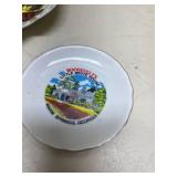 State Souvenir Collector Plates Set of 3