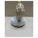 Otagiri Carousel Waltz Lion Music Box (winds up but doesnât seem to play)