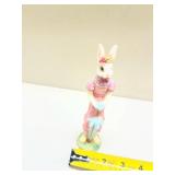 Victorian Style Bunny Figurine with Parasol