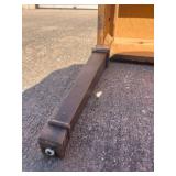 Traditional Wooden Side Table with Carved Detail