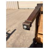 Traditional Wooden Side Table with Carved Detail