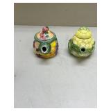 Decorative Fruit Design Ceramic Teapots