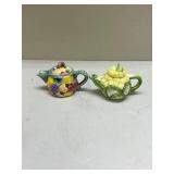 Decorative Fruit Design Ceramic Teapots
