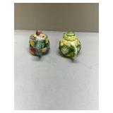Decorative Fruit Design Ceramic Teapots