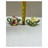 Decorative Fruit Design Ceramic Teapots