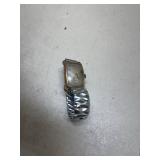 1940s Rectangular Watch with Expansion Band