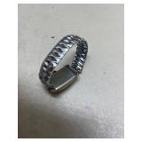 1940s Rectangular Watch with Expansion Band