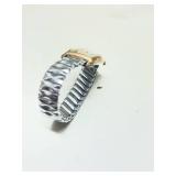 1940s Rectangular Watch with Expansion Band