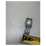 1940s Rectangular Watch with Expansion Band