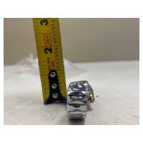 1940s Rectangular Watch with Expansion Band