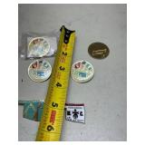 Oklahoma Motorcycle Rally Pin Collection 1980s-90s