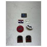 1980s Motorcycle Club Pin Collection