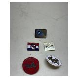1980s Motorcycle Club Pin Collection