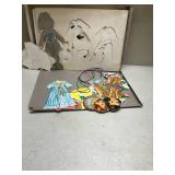 Paper Dolls with Lace-On Costumes Book Set