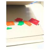 1975 Hasbro United States Puzzle Map with State Capitals