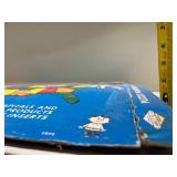 1975 Hasbro United States Puzzle Map with State Capitals