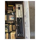 1970s Craig 8-Track Player with 8-Track Music Collection
