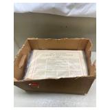 Vintage Ephemera Includes 1975 Currier & Ives Calendar and Saturday Evening Post Literary Collection