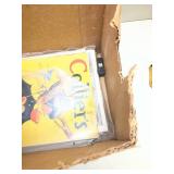 Vintage Ephemera Includes 1975 Currier & Ives Calendar and Saturday Evening Post Literary Collection