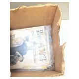 Vintage Ephemera Includes 1975 Currier & Ives Calendar and Saturday Evening Post Literary Collection