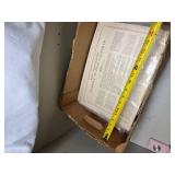 Vintage Ephemera Includes 1975 Currier & Ives Calendar and Saturday Evening Post Literary Collection