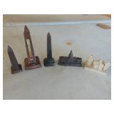 Selection of Metal Collectibles - Thermometer and More