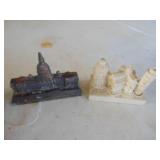 Selection of Metal Collectibles - Thermometer and More