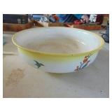 Large Hummingbird themed Bowl