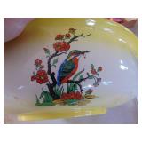 Large Hummingbird themed Bowl