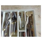 Selection of Flatware in Tray