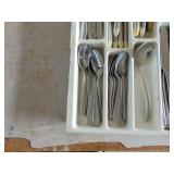 Selection of Flatware in Tray