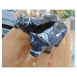 Salt and Pepper - Lefton and Holland Pottery