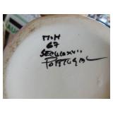 Pair of ceramic Lamps - Asian