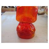 Orange/Red Santa Bottle