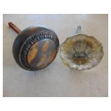 Vintage Ink Bottles - Door Knobs - Beaded purse