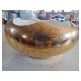 Bowl Marked 24KT Gold