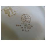 Bowl Marked 24KT Gold