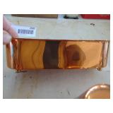 Copper Tray and Salt and Pepper shakers