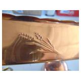 Copper Tray and Salt and Pepper shakers