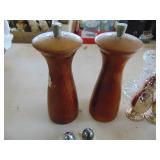 Salt and Pepper Shakers - Lead Crystal Candle Holders