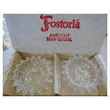 Salt and Pepper Shakers - Lead Crystal Candle Holders