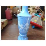 Blue Vase/Bottle/Decanter - -