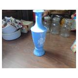 Blue Vase/Bottle/Decanter - -